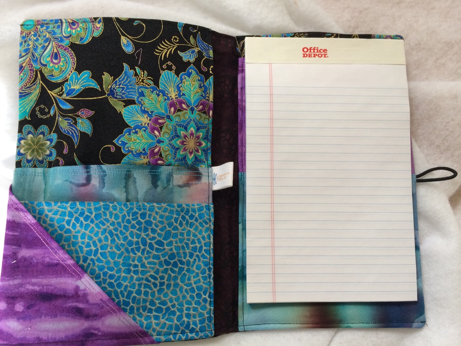 Margreta's Fiber Art Musings Junior Legal Pad Portfolios / Covers