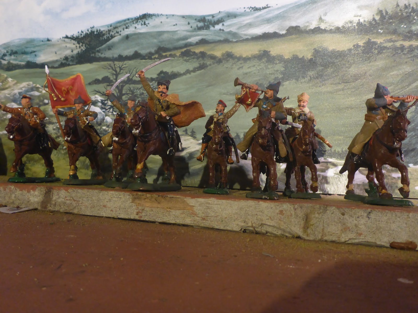 My 1/32 world EB's 1st Cavalry Russian civil war