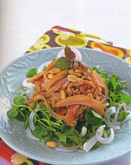 Gỏi rau má bê thui | Blog Ẩm Thực