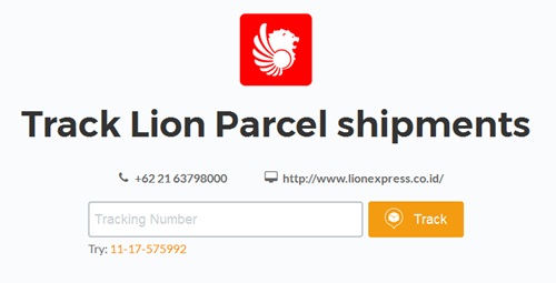 Lacak lion parcel