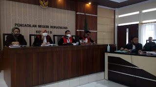 Sidang Ke 13 : Pemeriksaan Terdakwa Sekda Non Aktif Perkara Pengancaman