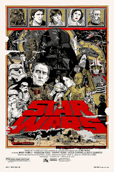 wars star poster 1977 tyler stout hope posters starwars film artist