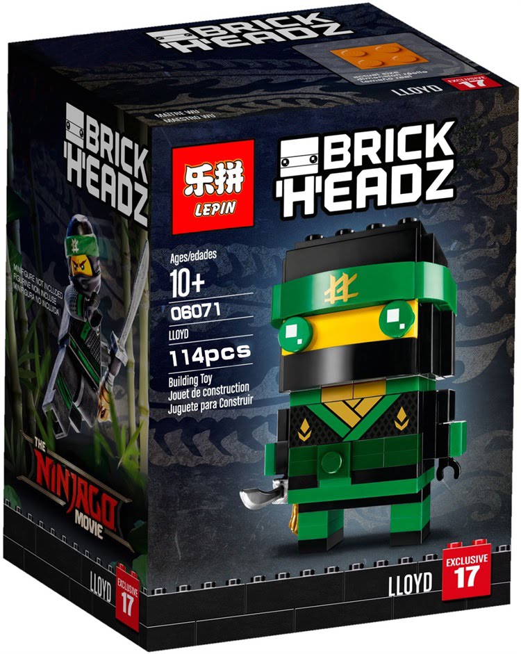 lepin brickheadz