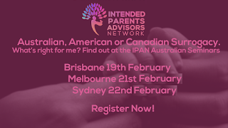 surrogacy seminars Sydney, Melbourne & Brisbane