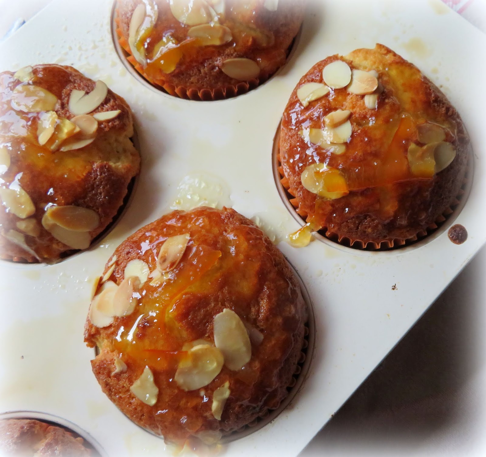 Orange &amp; Almond Muffins | The English Kitchen