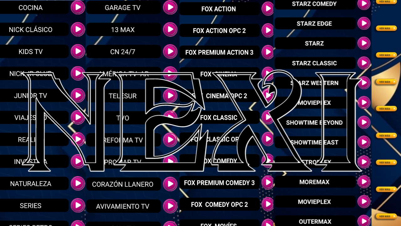 من لاتينا استمتع بمشاهدة قنواتها الترفيهية والرياضية مجانا/nexi-tv