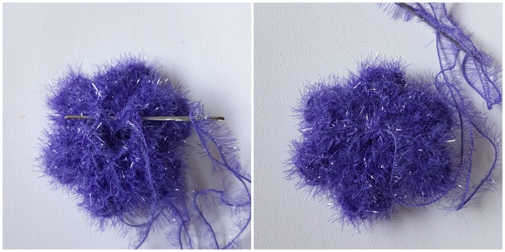 3D Flower Scubby - Free Crochet Pattern + Tutorial