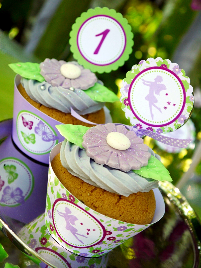 An Enchanting Lilac & Green Pixie Fairy Party - BirdsParty.com