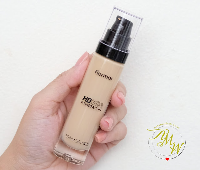 a photo of  Flormar HD Invisible Cover Foundation Review by Nikki Tiu www.askmewhats.com