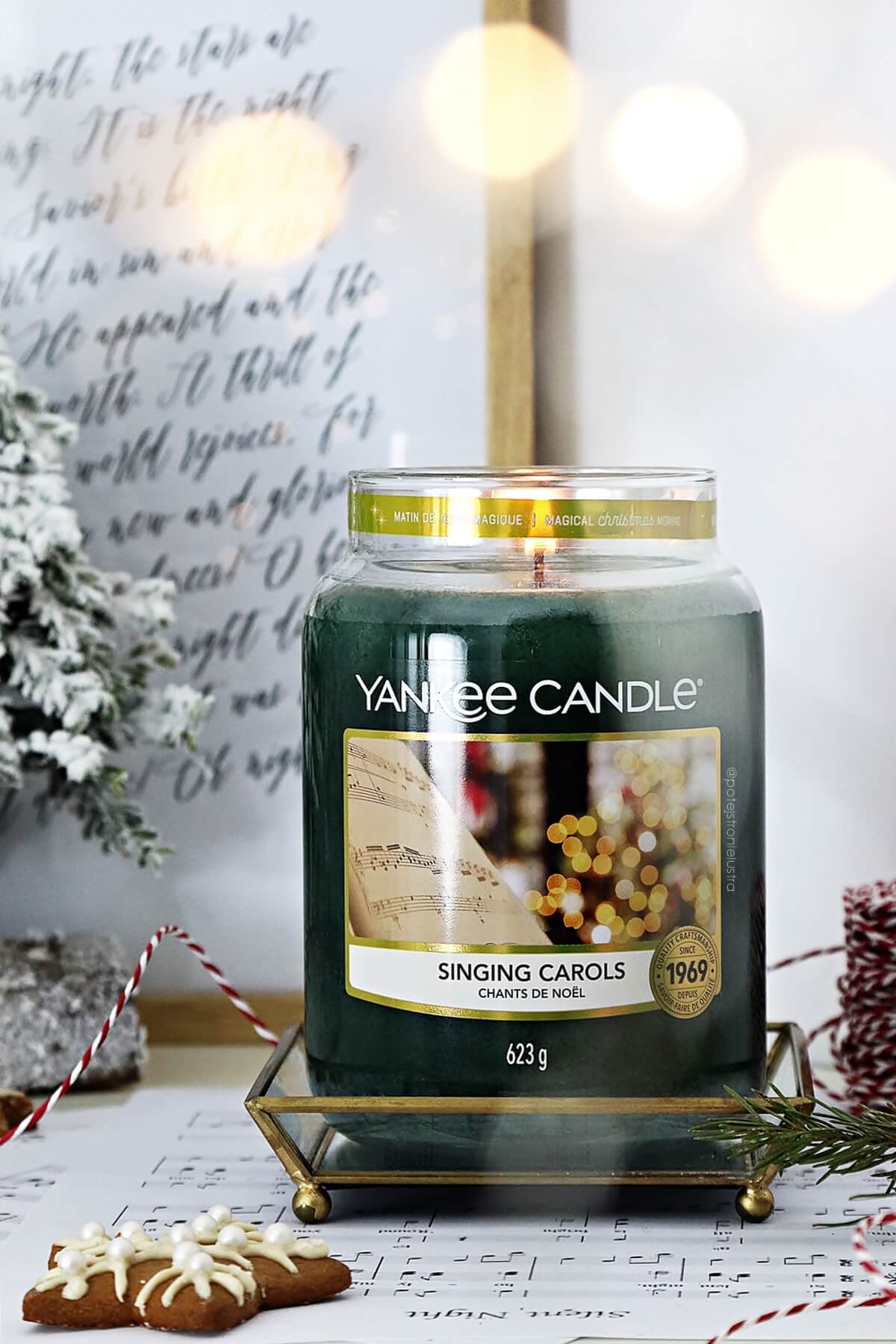 Yankee Candle Singing Carols kolędowanie przy choince Po tej