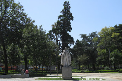 Estatua no Jardim da cordoaria