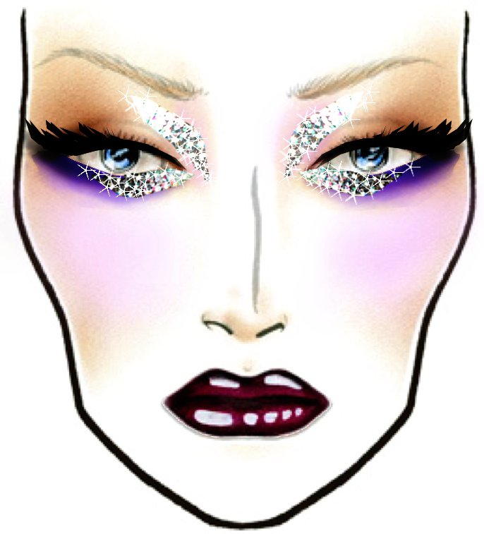 CharlieTredway Make-up Artistry: Other Face Chart looks I designed