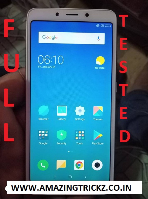 Xiaomi Redmi 6a Mi Mtk Mi Account And Frp Removed Only ...