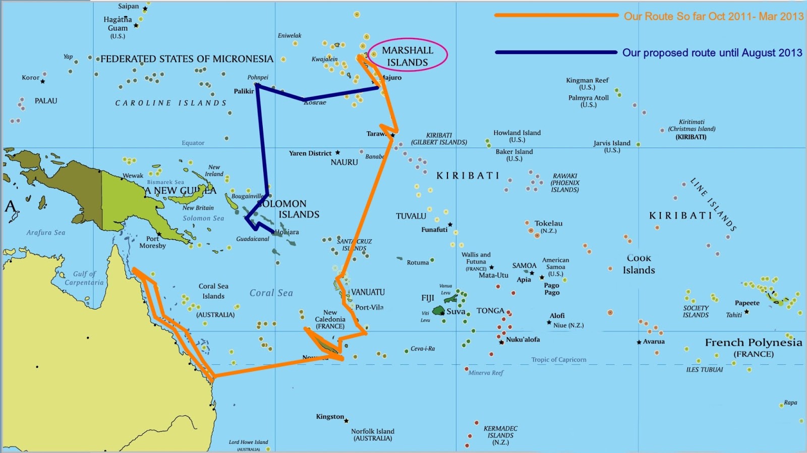 Lorelei's Adventures Episode 15 The Marshall Islands