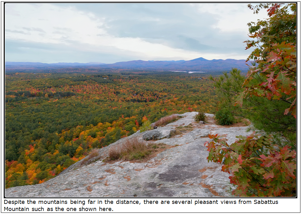 1HappyHiker A Hike to Sabattus Mountain near Lovell, Maine