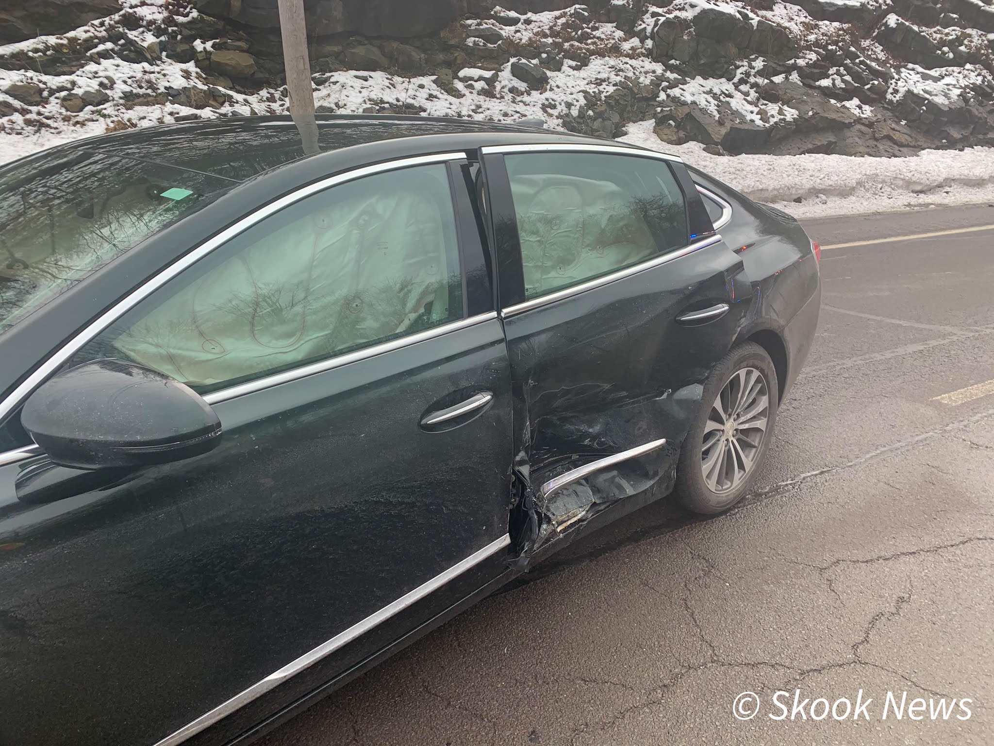 One Injured in Two Car Crash near Mahanoy City