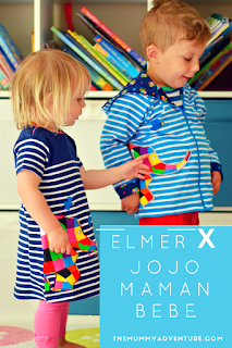 Elmer Jojo Maman Bebe, Elmer kids clothing, themummyadventure.com