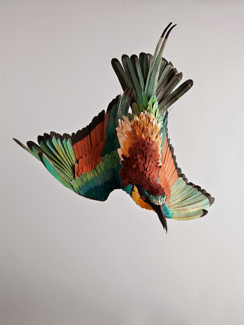 Paper Birds Craft Work | Diana Herrera Beltran