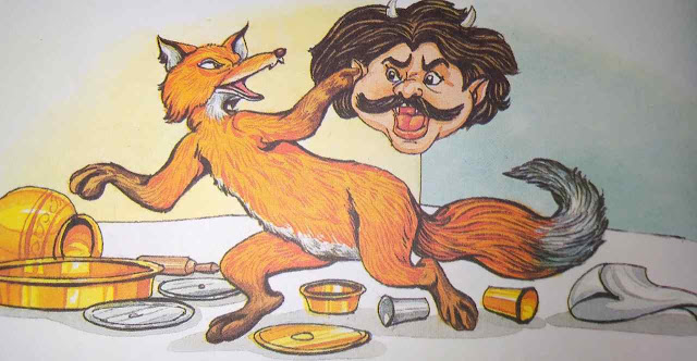 लोमड़ी और नकाब Stories For Children In Hindi