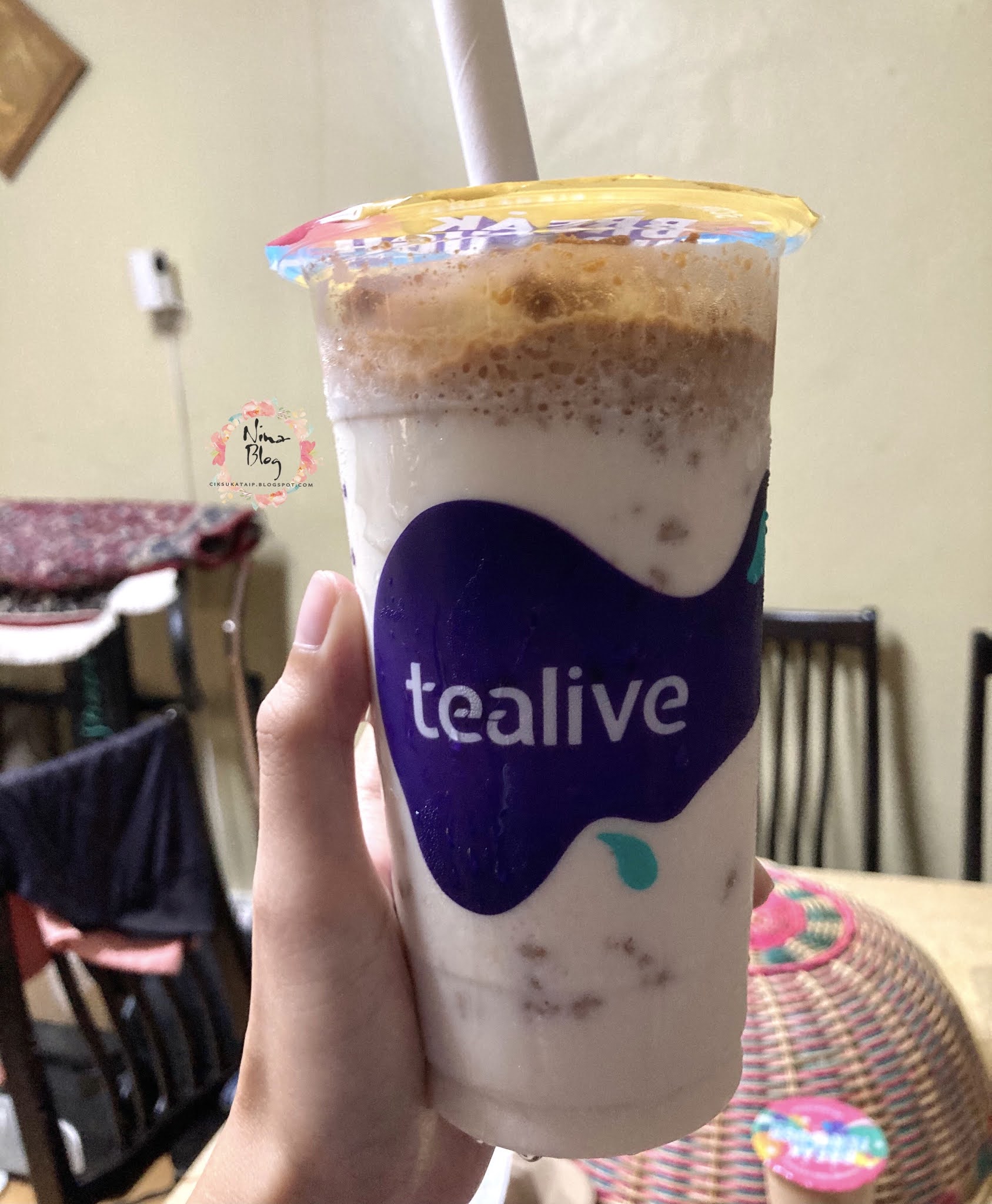 Tealive Biskutea Caramel Sedap! cik sukα taip