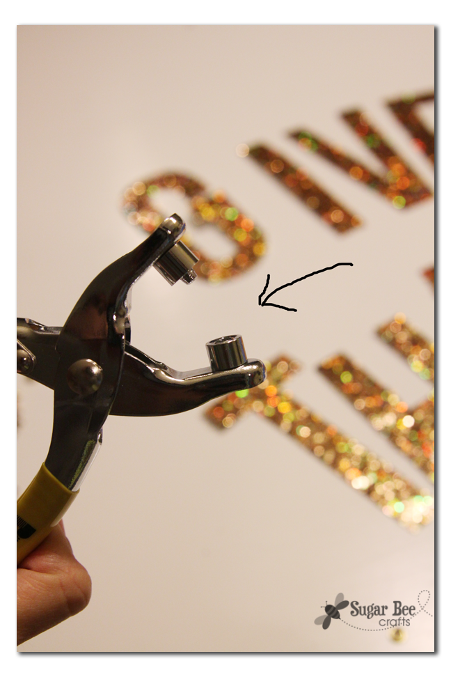 How To Use Grommet Pliers - Sugar Bee Crafts