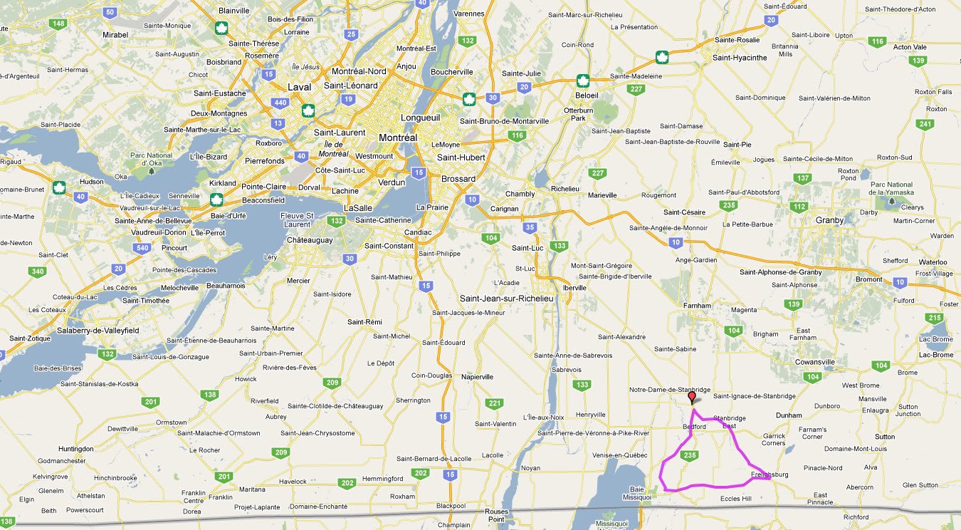 Cycle Fun Montreal FrelighsburgMystic magical mystical ride