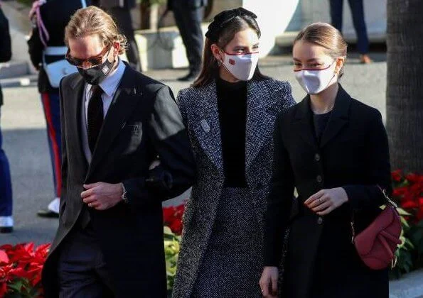 Princess Charlene, Prince Jacques, Princess Gabriella, Princess Caroline, Tatiana Santo Domingo, Princess Alexandra, Beatrice Borromeo