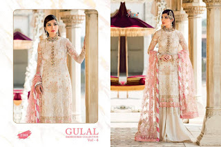  Shree Fab Gulal Embroidered Collection Vol 4 Pakistani Suits Collection, Pakistani Suits Manufaturer Shree Fab Gulal Embroidered Collection Vol 4 Pakistani Suits Buy At Wholesale Price