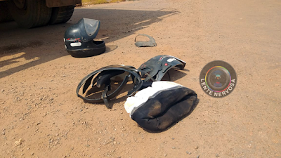 Motociclista morre após ser atropelado por caminhão na zona leste da capital