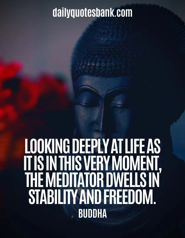 Buddha Quotes On Changing Yourself About Meditation
