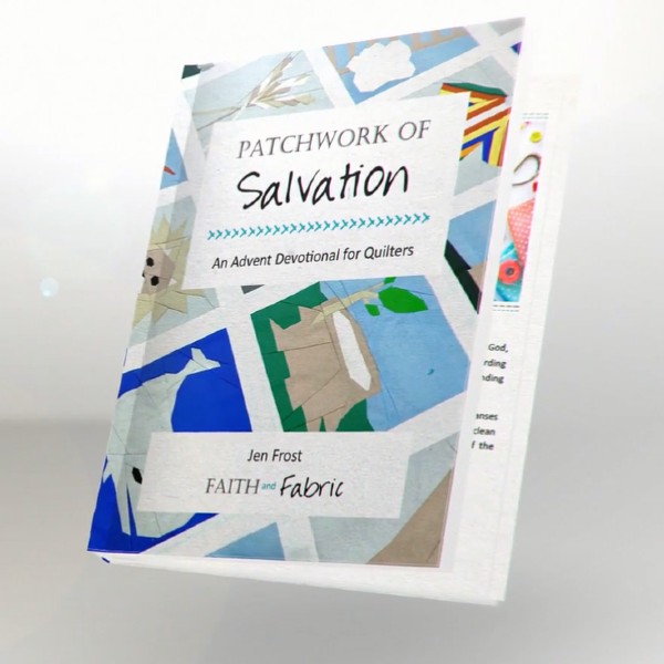 Patchwork of Salvation Advent devotional | DevotedQuilter.com