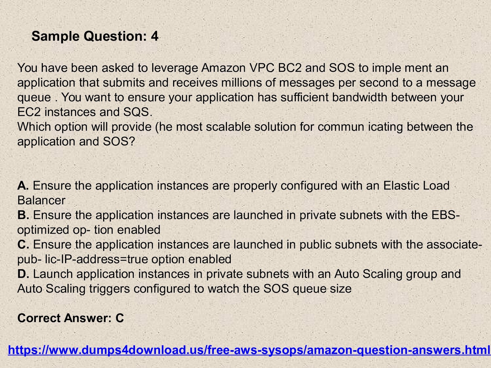 AWS-Developer Fragenpool