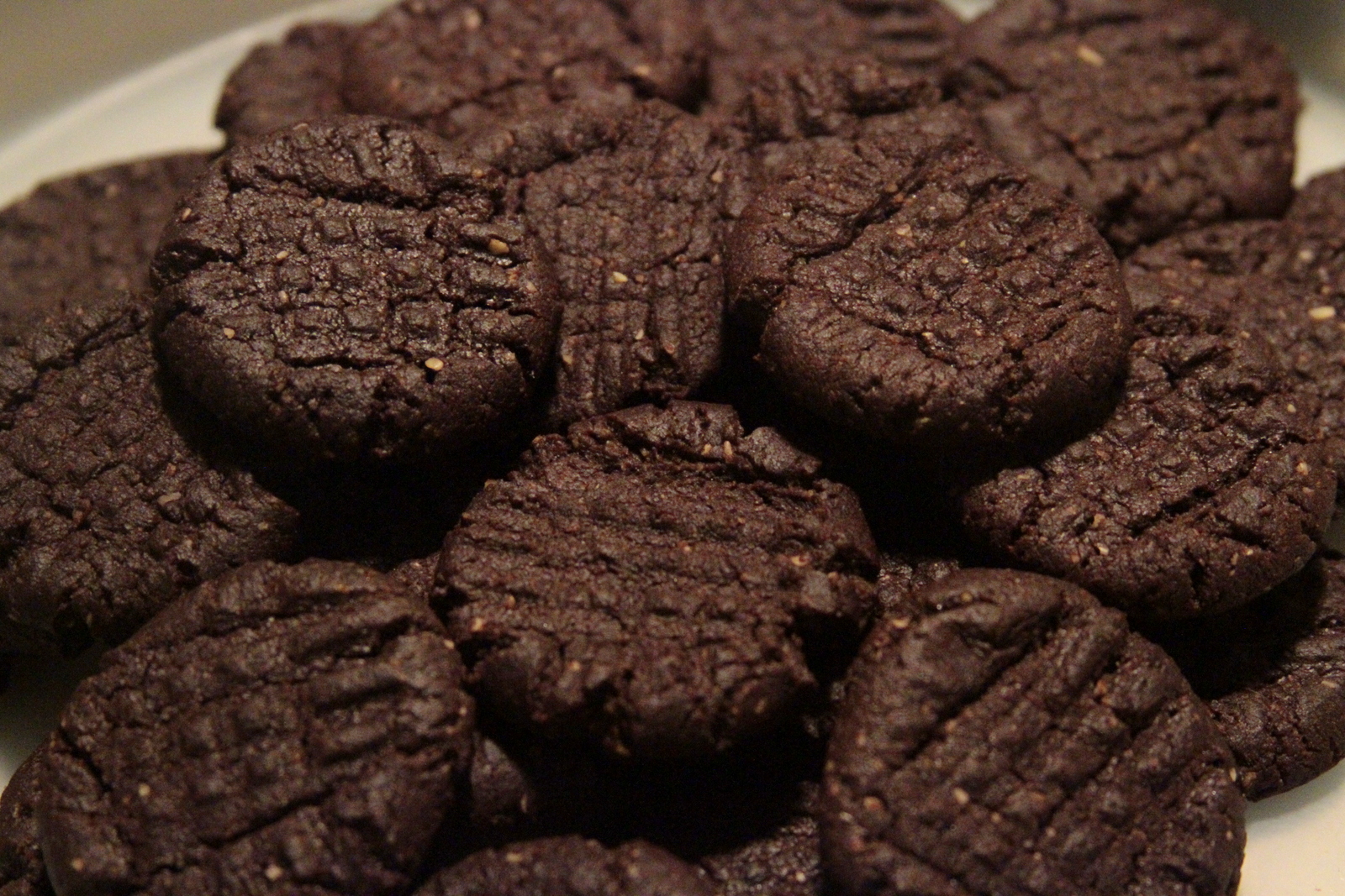 Gluten Free Goodies for a Happier Tummy Carob Peanut Butter Oat Cookies