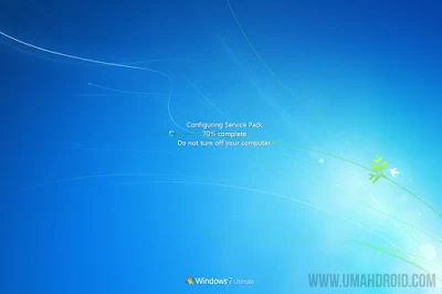 Configuring Service Pack Windows 7