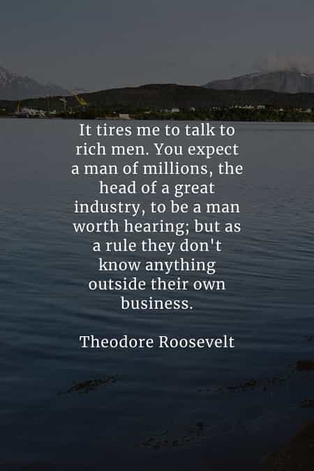 Famous quotes and sayings by Theodore Roosevelt