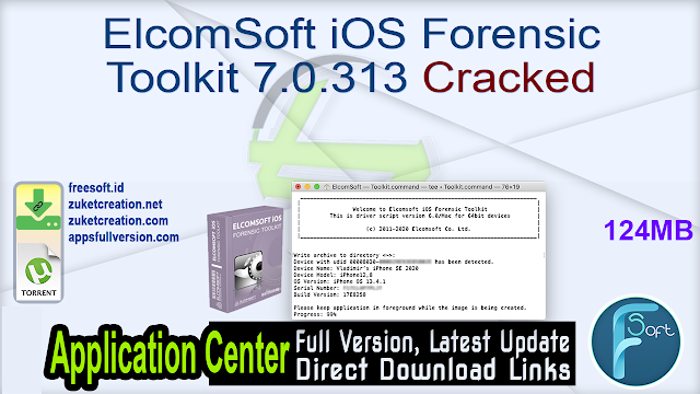 elcomsoft ios forensic toolkit torrent mac