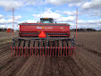  After snow… sowing with Tume JC Star XL 3000 seed drill