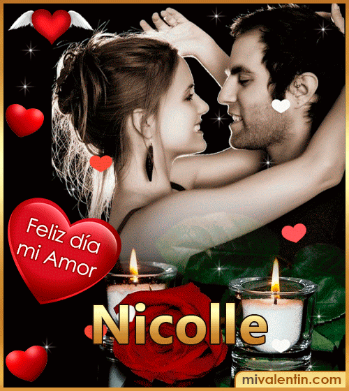 Feliz día San Valentín Nicolle