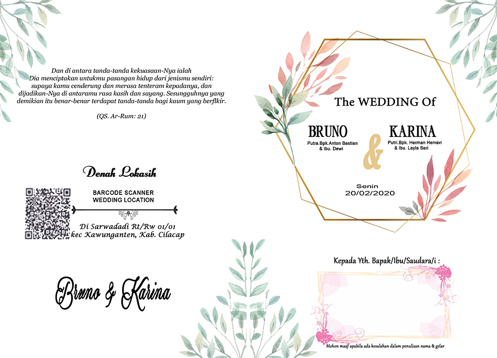 Free 10 Desain Undangan Pernikahan Rustic Photoshop Free Psd Tutoriduan Com