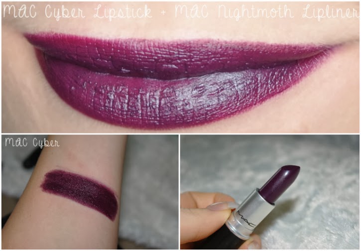 MAC Cyber Lipstick & Swatches KarlaLovesLipstick