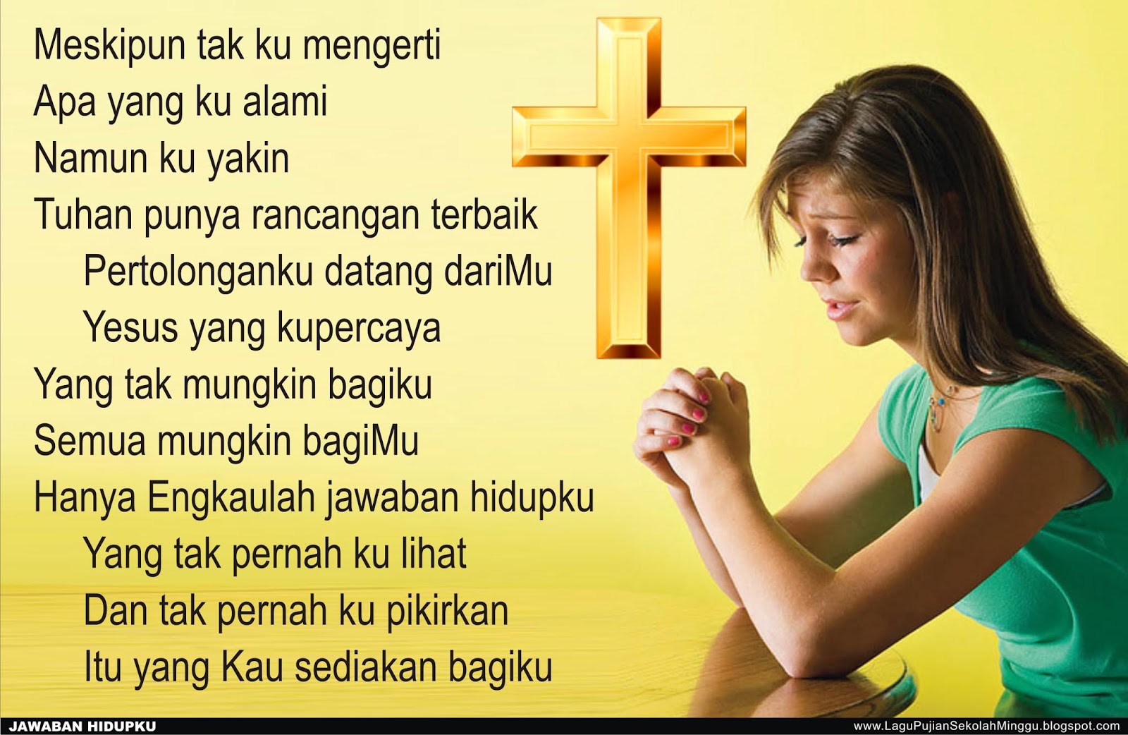Hanya Yesus Jawapan Hidupku Lirik  malakowe