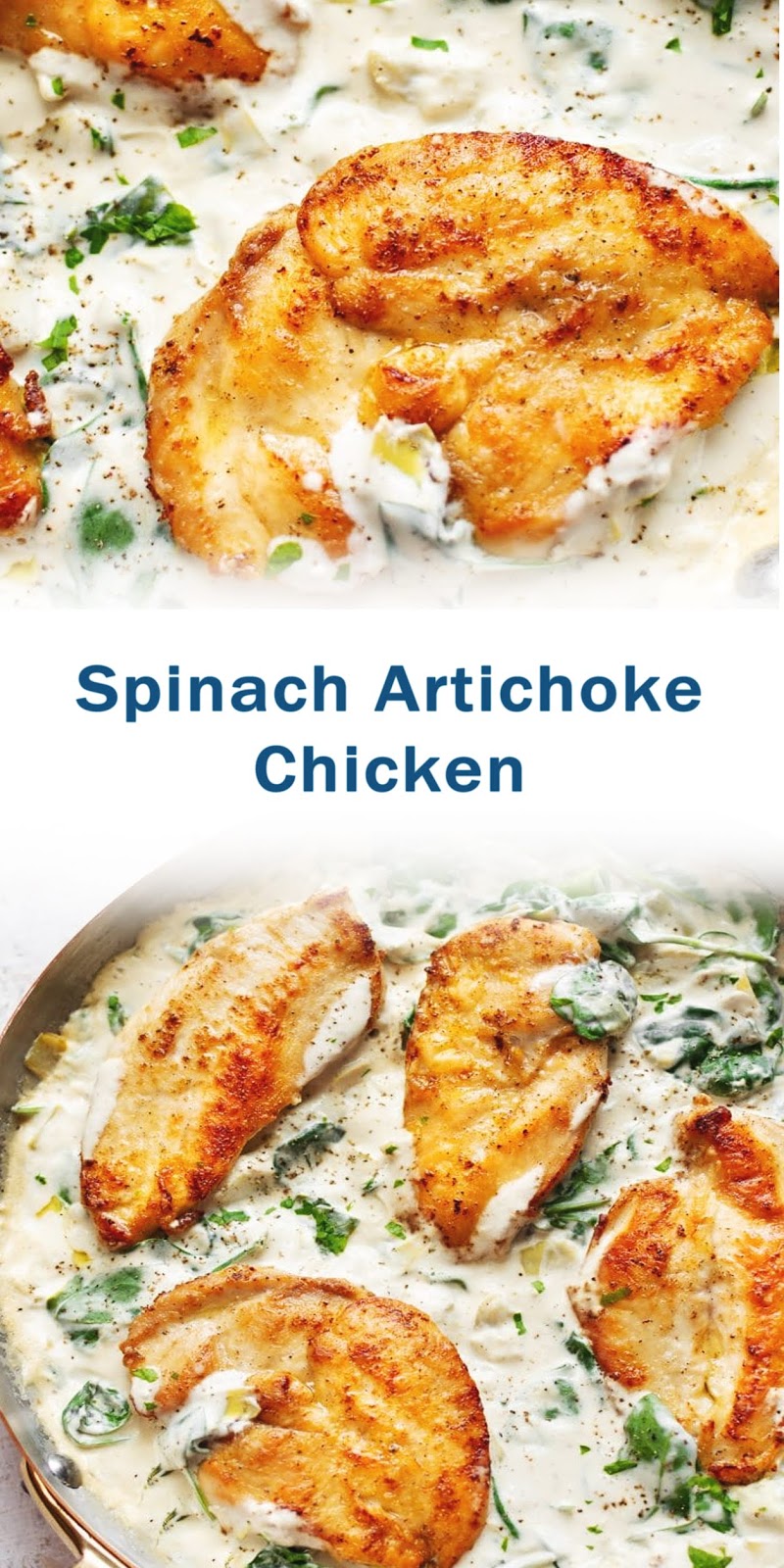 Spinach Artichoke Chicken