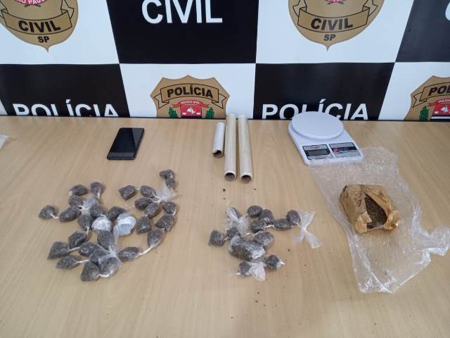 Polícia Civil prende suspeita de tráfico de drogas em Registro-SP