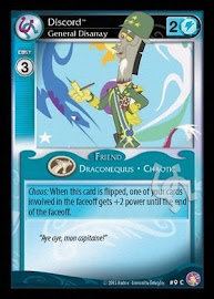 My Little Pony Discord, General Disarray Absolute Discord CCG Card