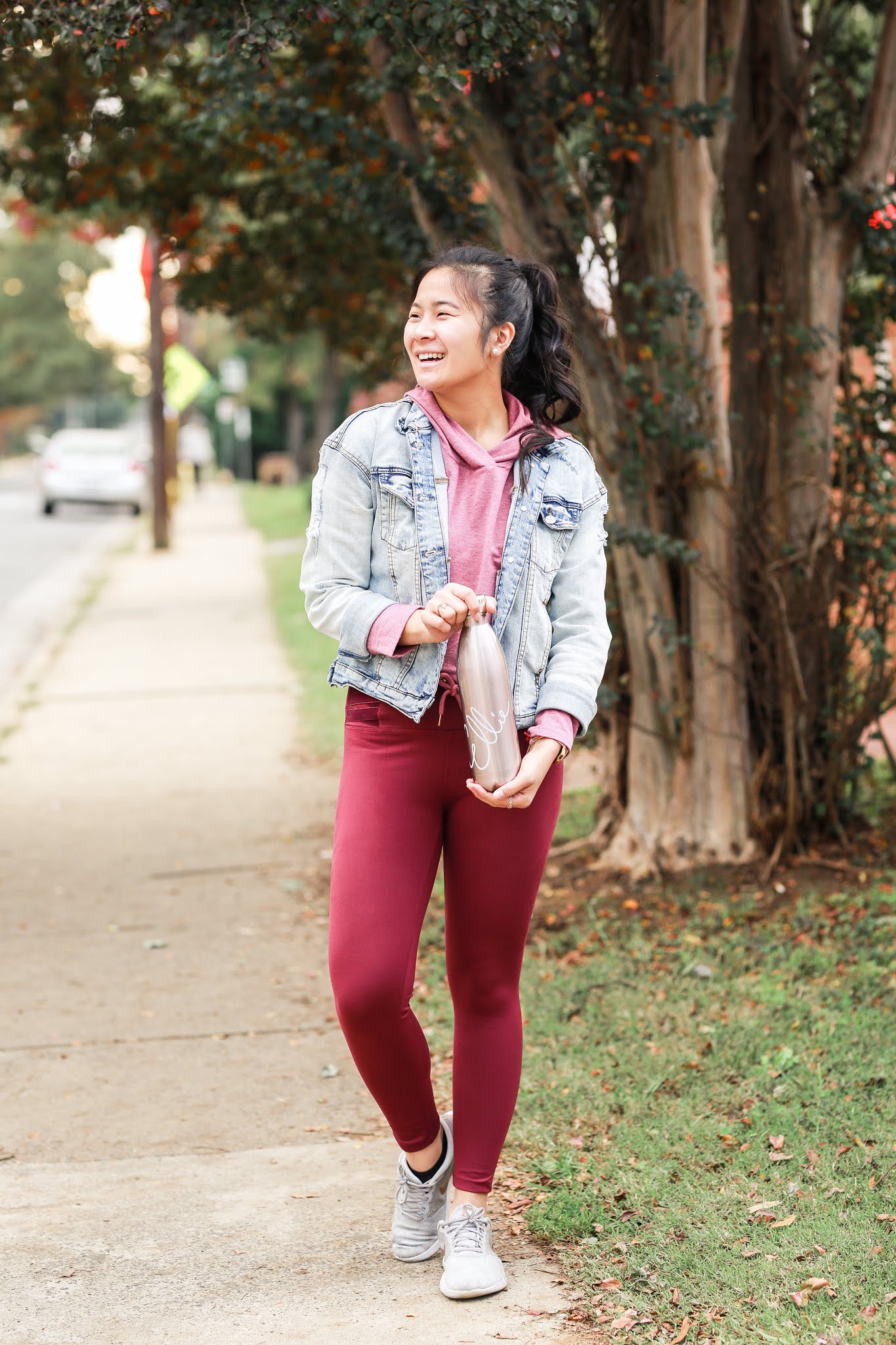 Ellie Activewear Maroon Set - 6 SQUAT PROOF Leggings to check out Ellie Activewear Maroon Set - 6 SQUAT PROOF Leggings to check out