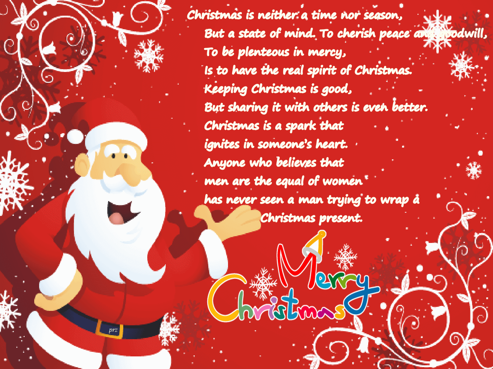 Facebook Christmas Cards 