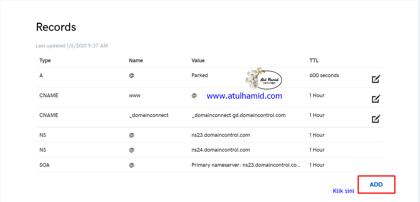 Cara pasang domain di blogspot dengan mudah