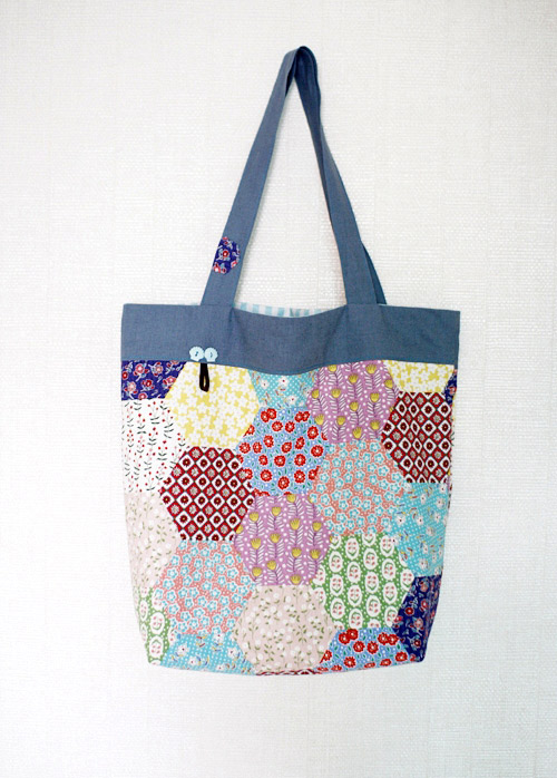 Easy Shopper Tote Bag Sewing A Step-by-Step Tutorial with Photos. 