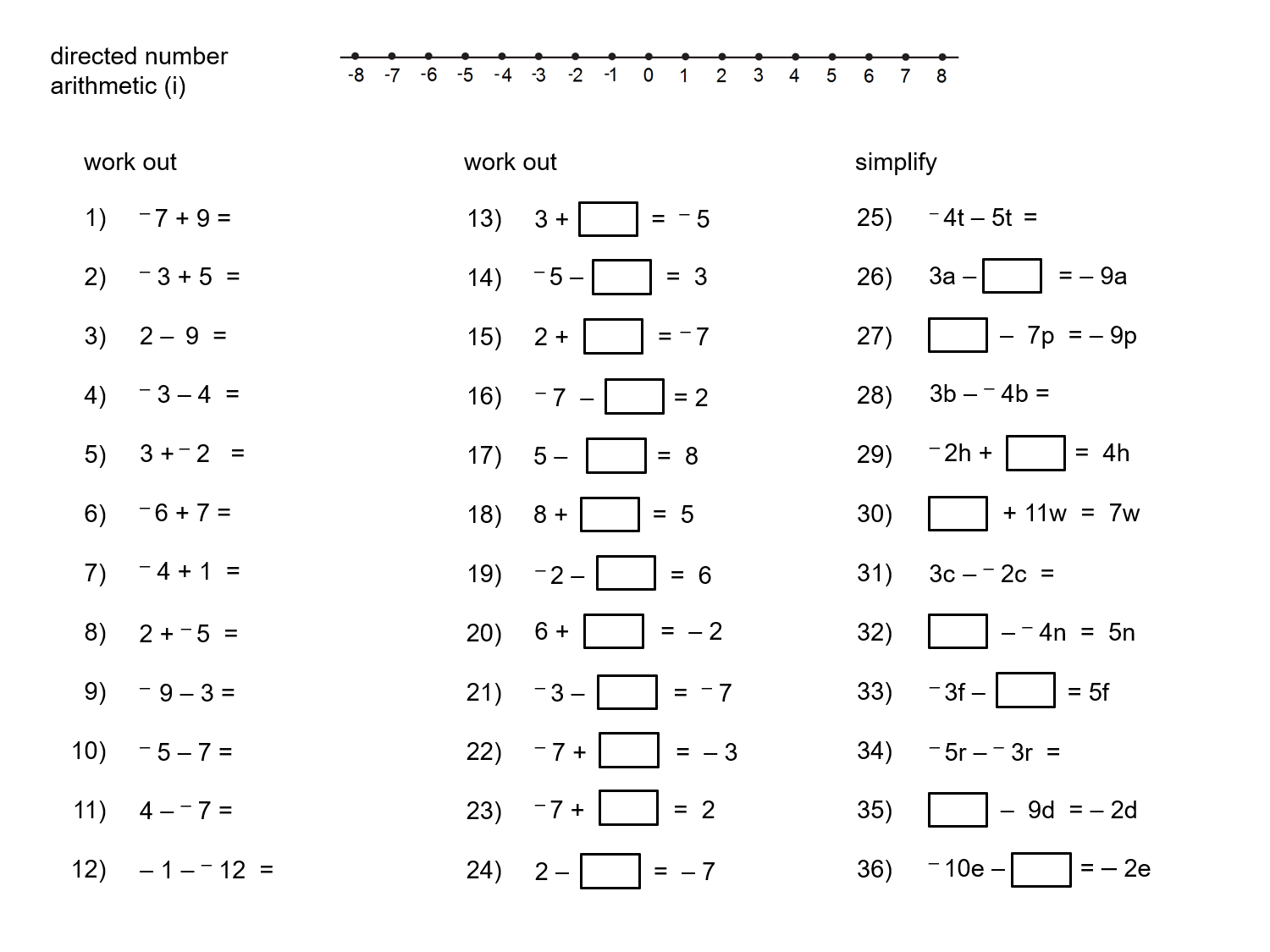 MEDIAN Don Steward mathematics teaching directed number arithmetic sped up