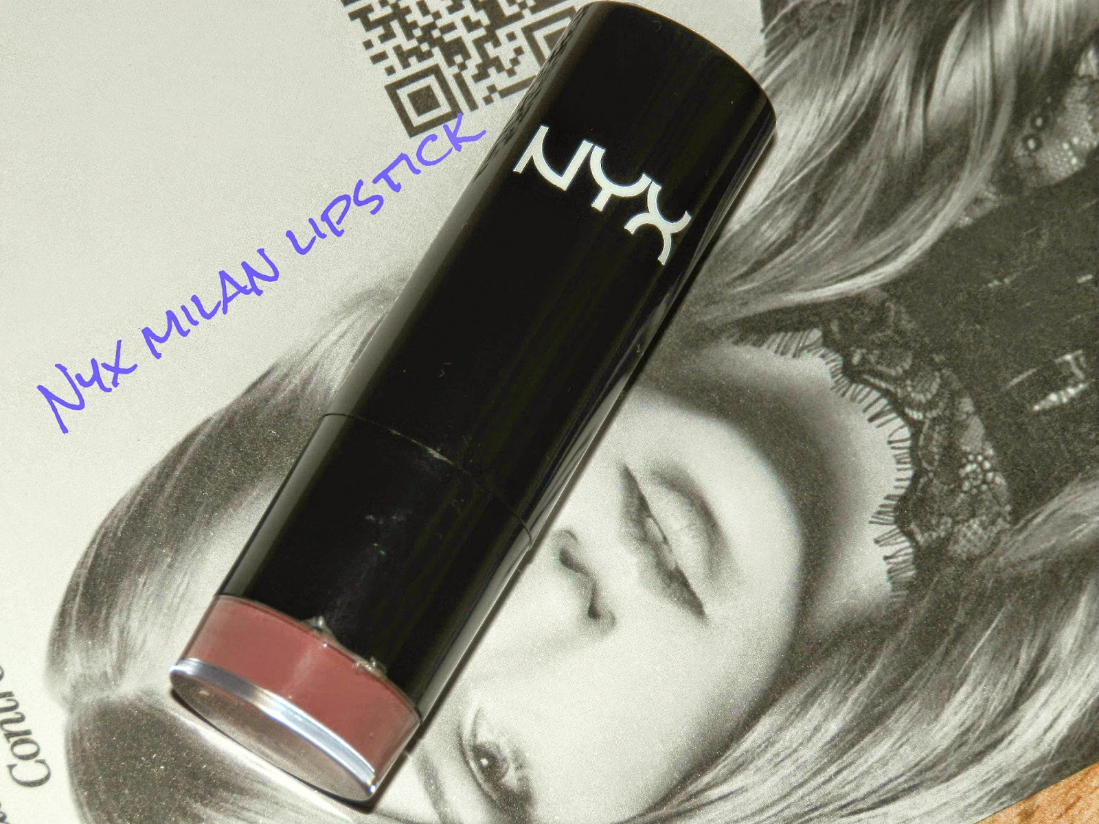 NYX Round Lipstick Milan Swatches 